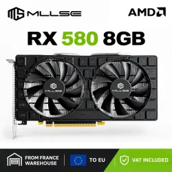 MLLSE Grafikkarten Radeon RX580 8G GDDR5 Speicher Video-Gaming-Karte PCIE3.0x16 GPU Desktop-Computer-Komponenten AMD RX 580 8G