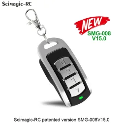 Scimagic Multifrequenz-Duplikator, 280?868 MHz, fester und rollender Code, 433 MHz, Garagentor-Tor-Fernbedienung, Handsender