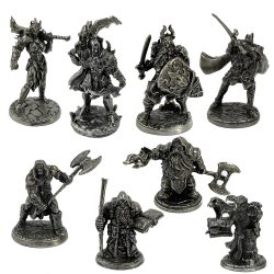 Mittelalter Legion Wraith Soldaten Modelle Spielzeug Figuren Miniaturen Metall Kupfer Herren Geschenke Desktop Ornamente Dekorationen Handwerk