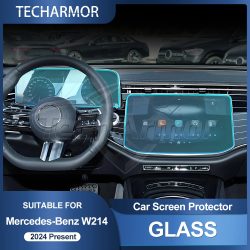 Auto Gehärtetes Glas Schutz Film Für Mercedes-Benz E-Klasse W214 Screen Protector Auto GPS Navigation Dashboard Display Abdeckung