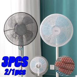 3/1PCS 16/18 Zoll Universal Elektrische Fan Abdeckung Fan Schutz Abdeckungen Sicherheit Abdeckung Kind Baby Anti-prise elektrische Net Mesh Fan