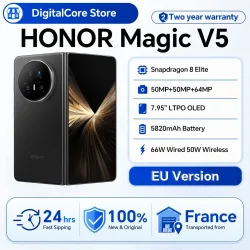 HONOR Magic V5 EU-Version Original 5G Smartphone Dual HDR OLED-Display Snapdragon 8 Elite 5820mAh 7,95