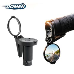DOMEN Fahrrad-Rückspiegel HD Convex360 °   Drehen Sie Spiegel Lenkerendspiegel MTB Rennrad Lenkerspiegel Fahrradzubehör