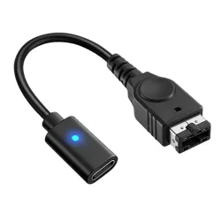 USB Typ-C Ladekabel für Nintendo GBA SP Game Boy Advance Mit LED-Anzeige Stromversorgungskabel Spielkonsolen-Kabel