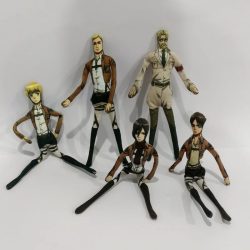 Anime Angriffe auf Titan Eren Jaeger Cosplay Körper Draht Skelett Action Figur Kissen Zubehör Ornament Raum Dekoration Geschenke