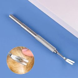Zeckenentferner-Werkzeug, Pinzette, professionelle Zeckenentfernungspinzette für Menschen und Haustiere, zum Entfernen von Floh und Zecken, Zeckenentferner-Werkzeuge