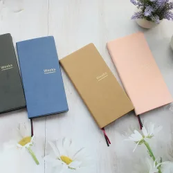 Fromthenon PU-Leder Wochenplaner Reisetagebuch Notizbuch Wochenkalender Studenten Büro Schreibwaren