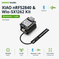 Meshtastic Entwicklungsboard XIAO NRF52840 & Wio SX1262 Kit 868MHZ 915MHz LoRa-Antenne 862-930MHz Low Power LoRaWAN Bluetooth NFC