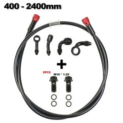 Universal M10 Motorrad Stahl Hydraulische Bremse Kupplung Linie Schlauch Rohr für Dirt Bike ATV Moped Roller Cub Quad UTV Go Kart