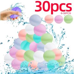 Wiederverwendbare Wasserbomben Spielzeug Schnellfüllende Wassersprengladungen für Sommerspiele Erwachsene Outdoor-Aktivitäten Spielzeug Geschenke