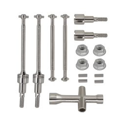 SCY 16201 Pro Metall Vorne Hinten Antriebswelle CVD Dogbone Kits Set Für 1/16 SCY Bürstenlosen 16101 16102 16103 Pro Antriebswelle RC Teile