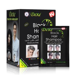 25ml 10pcs 20pcs schwarzes Haar Shampoo 5 Minuten färben Haar in schwarze Kräuter natürliche schnellere schwarze Haare wiederherstellen Farbstoff Shampoo-Behandlung