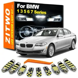 ZITWO LED-Innenbeleuchtungs-Set für BMW 1 3 5 6 7 Serie E87 E81 F20 E46 E90 E91 E92 E93 E39 E60 E61 F10 F11 E63 F12 F06 E65 E66