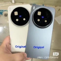 Für Vivo X300 Pro Original x300 Rückabdeckung Batteriefachgehäuse Rückseite mit Kameraglas für Vivo X300Pro.