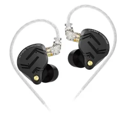 Kz zs12 pro x metall kopfhörer 1dd 5ba hybrid hifi bass in ohr monitor kopfhörer musik sport geräusch unterdrückung headset neu ankommen