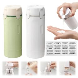4-in-1-Reisespender, tragbare Reiseflaschen, auslaufsicher, auslaufsicher, Reisebehälter für Parfüm, Shampoo, Spülung, Lotion