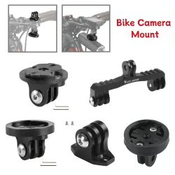 Fahrrad Kamera Halterung Halterung Adapter Radfahren Front Licht Halterung Kamera Stehen Fahrrad Computer Halter Adapter für Garmin Gopro