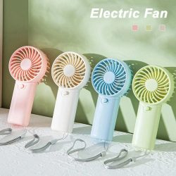 Outdoor Reise Mini Wiederaufladbare Lüfter Tragbare Studentenwohnheim Lärm Kleine Elektrische Fan Nette Kreative Handheld Fan