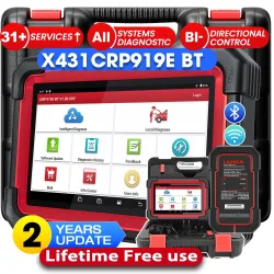 LAUNCH, Launch X431 CRP919E BT Bidirektionaler OBD2-Scanner ECU-Code, CANFD&DoIP, Alle Systeme Auto-Diagnosegerät, FCA AutoAuth 35 Rest
