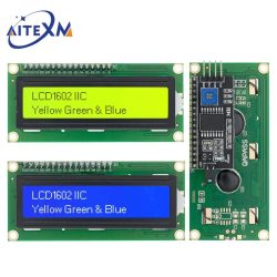 LCD1602 I2C Display Modul Blau Grüner Bildschirm 5V PCF8574 IIC Adapter Late für Arduino