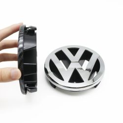 1/2 Stück Original Auto-Ersatz Frontgrill-Emblem Kofferraumdeckel Heckklappe Logo Dekor Zubehör für VW GOLF 5 3D Premium Pro Plus
