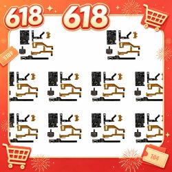 ?STABILE QUALITÄT?Hwfly Picofly für Raspberry Pi RP2040 Chip Unterstützt Picofly Oled /Lite/V2/3 in 1 Picofly Oled/Rp2040 Picofly
