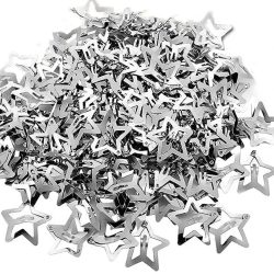 10/25/50/100/200 Stück Y2K Silber Stern Haarspangen für Mädchen Metall Snap Clip Haarnadeln Haarspangen Haargriff Juwel Haarschmuck