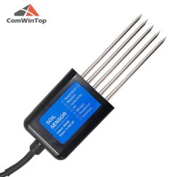 Bodenfeuchtigkeit Temperatur Luftfeuchtigkeit EC PH NPK Sensor mit Optionalem 4-20mA 0-5V RS485 Ausgang