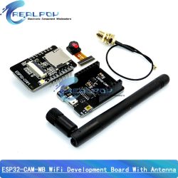 ESP32-CAM WLAN-Modul 2,4G Antenne ESP32 Seriell-zu-WLAN ESP32 CAM Entwicklungsboard 5V Bluetooth mit OV3660 / OV2640 Kamera DIY