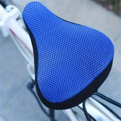 1/2 Stück Fahrradsitzbezug 3D Weicher Radsitzbezug MTB Mountainbike Sitzkissen Atmungsaktiver Sattel Fahrradzubehör