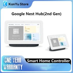 Original Google Nest Hub/Google Nest Hub (2. Generation) Smart Home Controller Google Assistent mit Garantie