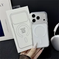 Original für Magsafe Magnetisches Kabelloses Ladegehäuse für iPhone 18 17 Air 16 15 14 13 12 11 Pro Max Plus Mini Klare Rückabdeckung