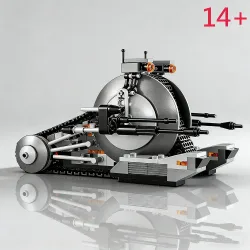 271-teiliges Sci-Fi-Armee-Kampfroboter-Modell-SET STEM DIY Bausatz für Erwachsene Fans