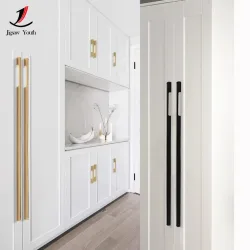 1000 mm schwarzes Gold, versteckte Schrankgriffe, Küchengriffe aus Aluminiumlegierung, Schrankgriffe, Schubladenknöpfe, Möbel, Zimmertürbeschläge