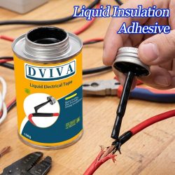 Flüssiges Isolierband, Isolierpaste, Hochtemperatur-Fixierkleber für die Reparatur von Kabelummantelungen, schnell trocknendes flüssiges Dichtmittel