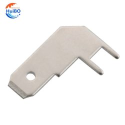 50/100 Stück 6,3 flaggenförmige Einsätze PCB Leiterplatteneinsatz PCB L-förmige Ecke Lötstärke 0,8 mm Schweißblech