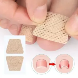 Zehennagelpilz-Pflaster Nagelreparatur-Patches Eingewachsene Nagelkorrektur-Aufkleber für Verfärbte oder Beschädigte Nägel Zehennagelpflege-Aufkleber