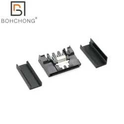 10 teile/los Gewellte SATA 15Pin Weibliche Strom Stecker Mit Schloss 180 Grad 90 Grad End Kappe