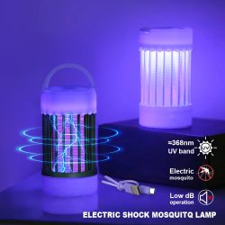 Elektrische Moskito-Mörder-Lampe, UV-Licht, Insektenvernichter, Falle, USB, 5 V, Sommer-Fliegenklatsche, Insektenvernichter-Licht ? Camping