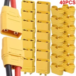40/1pc XT90 Stecker Männlich Weiblich Stecker Kabel Draht Terminal Power Stecker für RC Lipo Batterie Drone Boot Auto anschlüsse Adapter