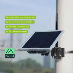 SenseCAP Meshtastic Solar Node Repeater 868MHz Mesh LoRa Node, XIAO NRF52840 Plus, SX1262 LoRa Modul, Grove, L76K GPS