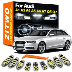 Komplettes Auto-LED-Birnen-Innenbeleuchtungs-Set für Audi A1 8X A3 8L 8P 8V A4 B5 B6 B7 B8 A5 A6 C5 C6 C7 A7 Q5 8R Q7 4L Zubehör