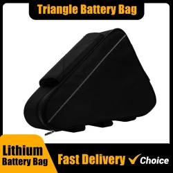 36 V 48 V 60 V 72 V E-BIKE Elektrofahrrad Dreieck Batterietasche Schwarz Fahrradrahmen Dreieckstaschen Max. Belastung 126 Zellen