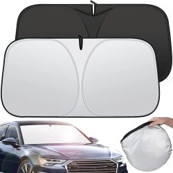 Automatisch Faltbarer Sonnenschutz Windschutzscheiben-Abdeckung Auto Frontscheiben-Sonnenschutz UV-Schutz Sommer-Styling Zubehör