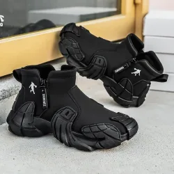 Herrenschuhe in großen Größen, leichte Freizeitschuhe mit dicker Sohle, ein Geschenk zum Geburtstag für den Freund, trendige und vielseitige Sneaker, ein bequemes Geschenk für die Feiertage,