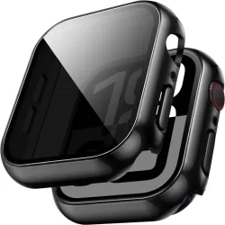 Glas+Schutzhülle für Apple Watch Gehäuse 46mm 44mm 40mm 41mm 45mm 49mm 42mm Displayschutz iWatch Serie Ultra 9 8 7 6 SE 5 10 42/46mm