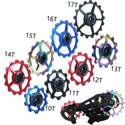 10T 11T 12T 13T 14T 15T 16T 17T MTB Rennrad Schaltwerk Pulley Roller keramik Lager Guide Jockey Rad Für Shimano Sram