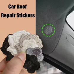 Auto-Headliner, Brennloch, Reparatur-Patch, Fleckenabdeckung für den Innenraum des Autodaches, dekorativer Blumenaufkleber