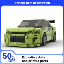 Geschwindigkeit ? ? Serie MOC Racing Film Modell Bausteine Evolution VII City Highway Modulare Auto DIY Montage kinder Spielzeug Geschenk