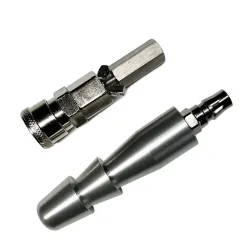 Vac U Lock Adapter Aluminiumlegierung Schnellluftverbinder Schnellkupplungsgerät für hin- und hergehenden Linearantrieb